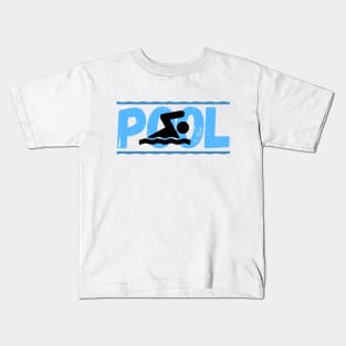 POOL Swim | Swimming lover Unisex Kids T-Shirt